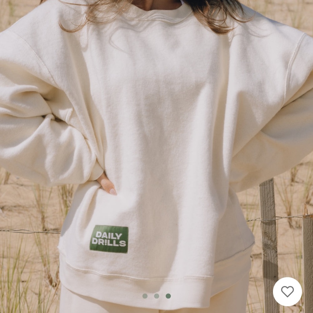 Daily Drills fleece crewneck